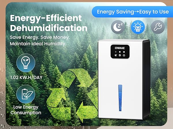 energy efficient dehumidifier