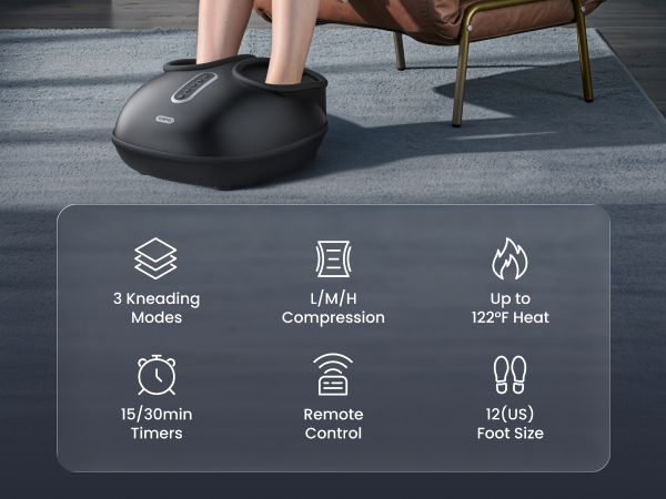 foot massager with heat