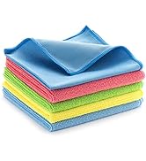 MAKUANG Microfiber Cleaning Cloths, Highly Absorbent Towel, Reusable Softer Cloth for Home Kitche...