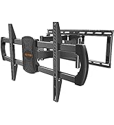 ELIVED Full Motion TV Wall Mount for Most 42-90 Inch TVs, Max VESA 800x400mm Up to 154 LBS, Preas...