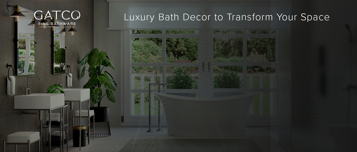 luxury bath decor