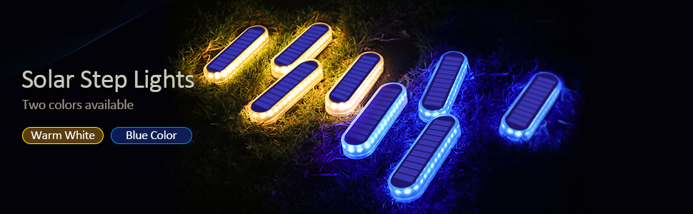 Deck solar lights outdoor waterproof 