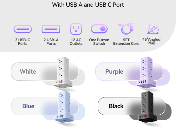 power strip with usb ports smart power strip power strip flat plug travel power strip with usb ports
