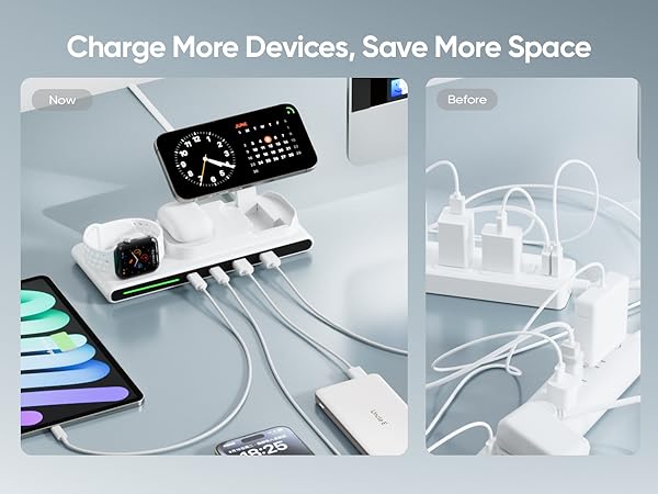 7-in-1 Wireless Charging Station for Apple Multiple Devices