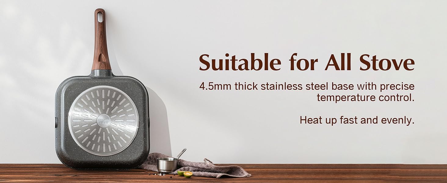 grilling pan griddle pan