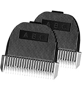 Petsaunter 2 Pack Replacement Dog Grooming Clipper Blade Compatible with Oneisall YABIFE Low Nois...