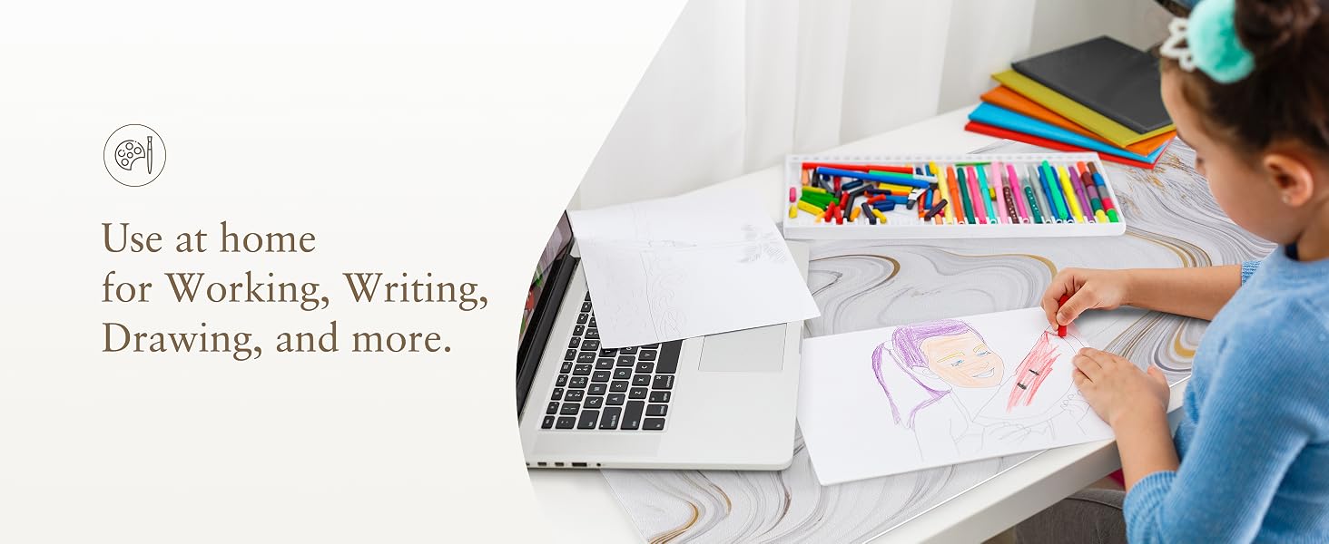 Use at home for working, writing, drawing and more.