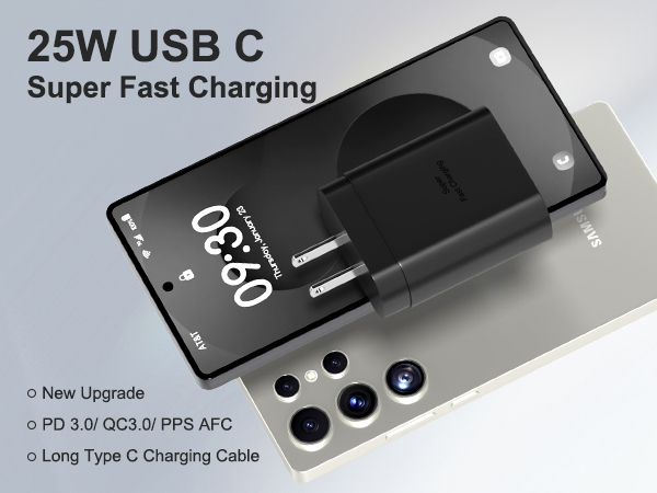 25w USB C fast charger
