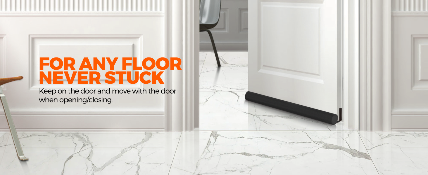 door draft stopper