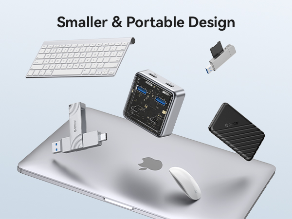 4-Port Alloy USB Splitter