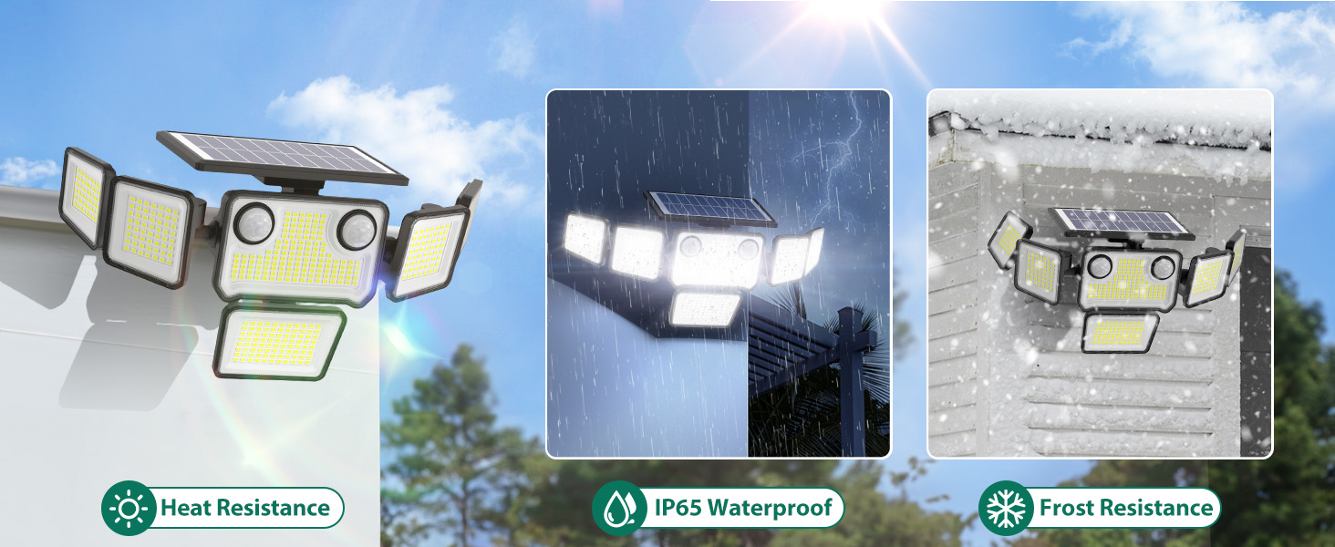 adjustable solar lights