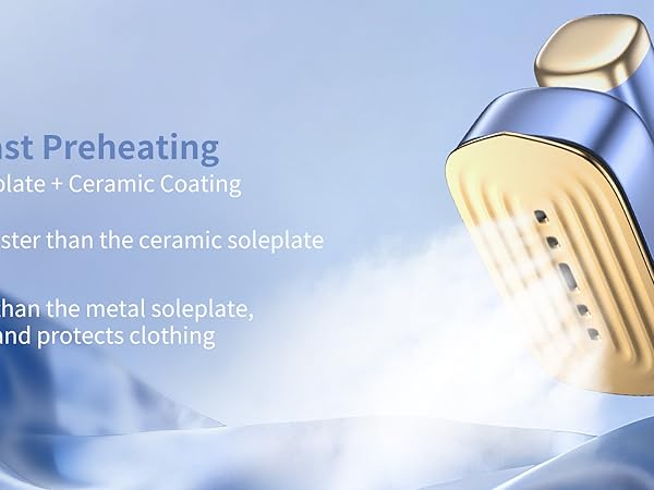 MIYOKO 2-in-1 Garment Steamer for Clothes