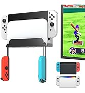 JOYTORN Switch Wall Mount Stand for Nintendo Switch OLED Model/Switch 2017, Switch Console Shelf ...