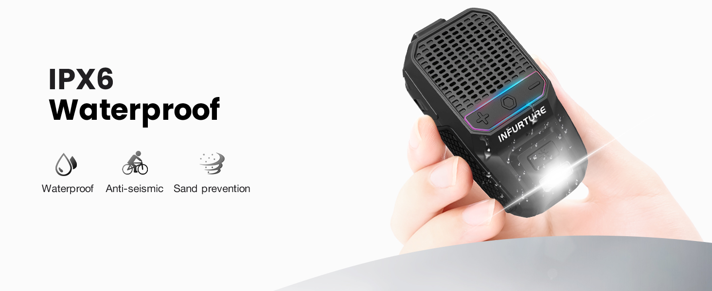 waterproof Bluetooth speaker