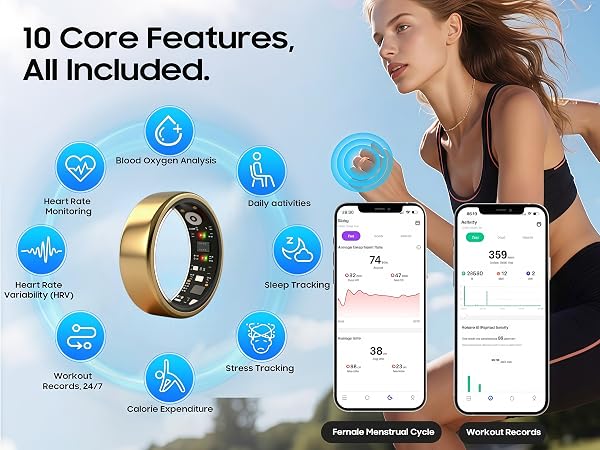 Smart Ring Gen 3 - 10 Core Features