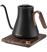 INTASTING Electric Kettle, Gooseneck Electric Kettle, ±1? Precise Temperature Control, Stainless ...