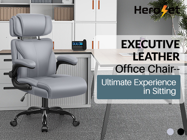 leather desk chair