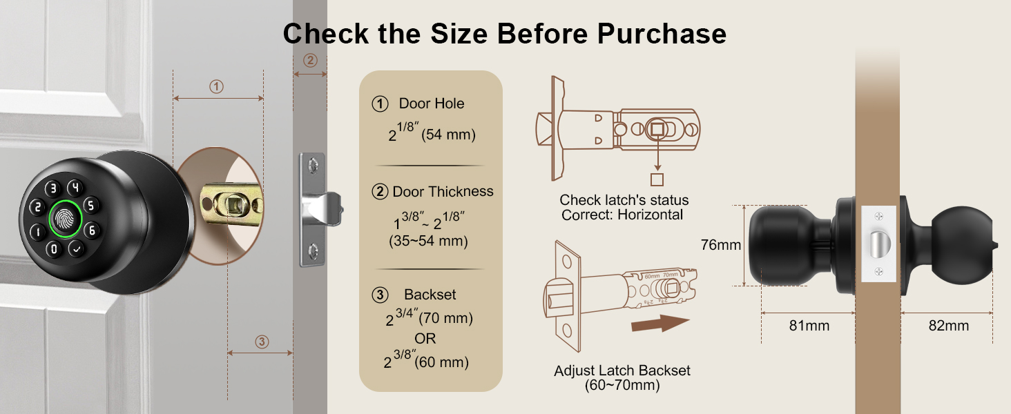 fingerprint door knob