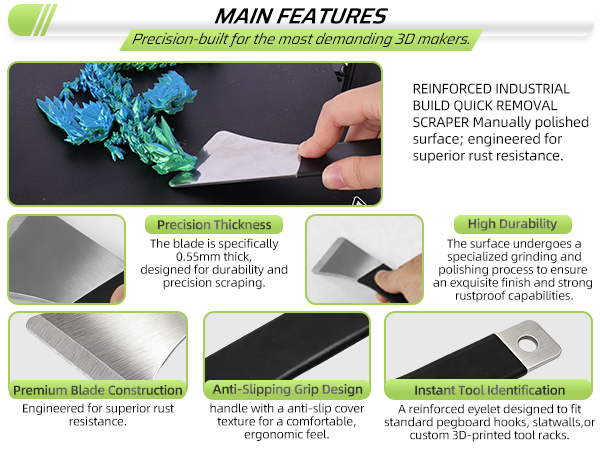 3d printer tools, 3d printer, 3d printer accessories, 3D printed, 3d printer scraper,