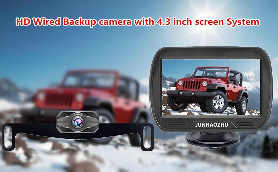 HD Wired Backup Camera
