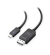 [Designed for Surface] Cable Matters USB-C to DisplayPort 1.4 Cable 6 Feet / 1.8 Meters Supports ...