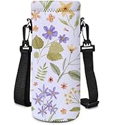 AUPET Water Bottle Bag Carrier,24oz/32oz Insulated Neoprene bottle Sling Holder Case Pouch Cover ...