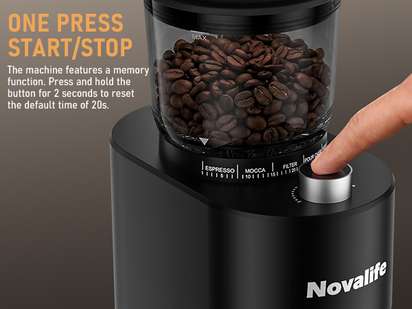 ONE PRESS START/STOP