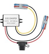 YBBOTT DC to DC 20V-72V to 12V 5A Buck Power Converter Waterproof 20V-72V Step Down to 12V 5A Tra...