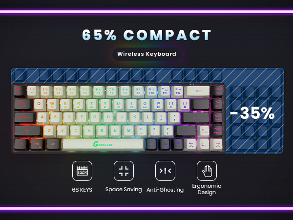 wireless gaming keyboard