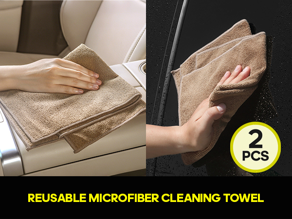 Reusable Microfiber Cleaning Towel