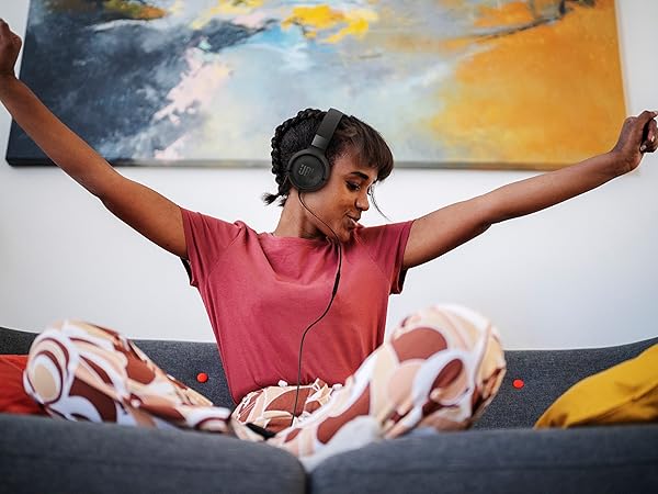 JBL Tune 520C (Wired USB-C) tangle-free