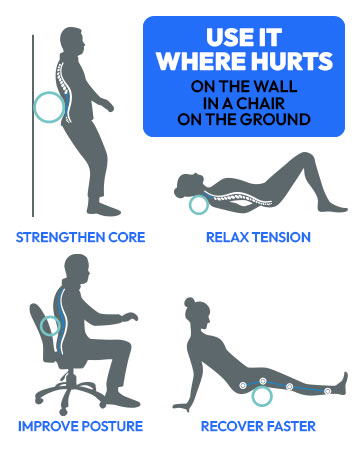 physic rollre cracking chiropractic align rolling exercising material comfortable strechers