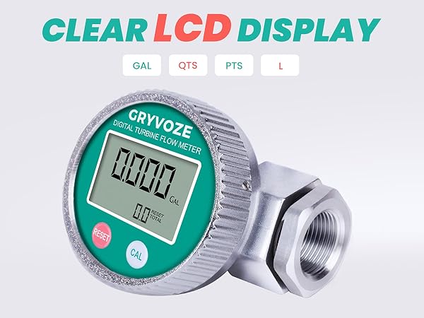 1in fuel meter LCD Display