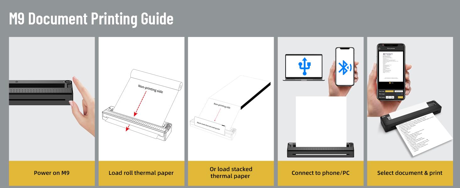 inkless portable printer