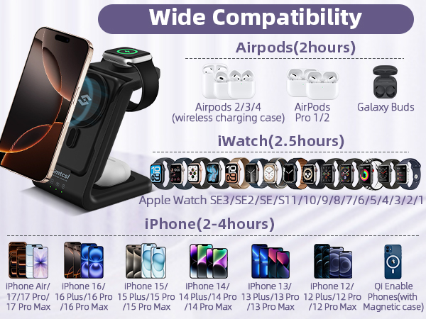 3 in 1 charging station apple