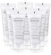SLequipo Travel Size Body Wash (1 fl oz, 100 Pack), Refreshing Hotel Body Wash, Mini and Small Si...