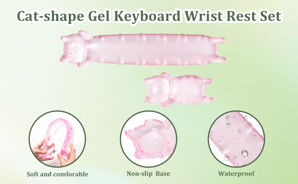 jelly arm rest for keyboard