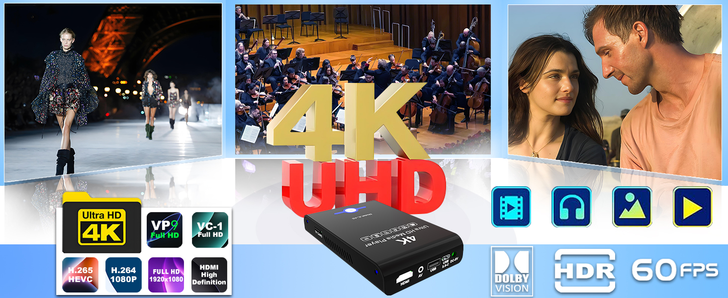4K Ultra HD Media Player