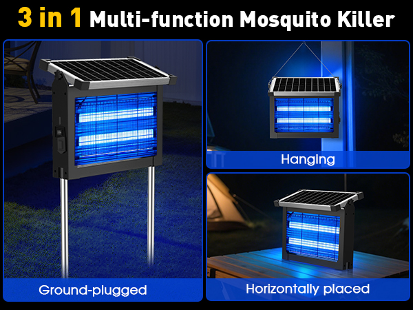 bug zapper outdoor solar powered