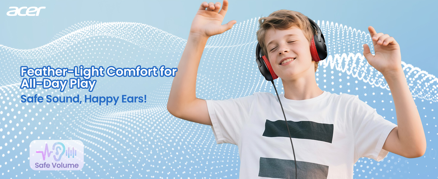 Kids Headphones Wired for School