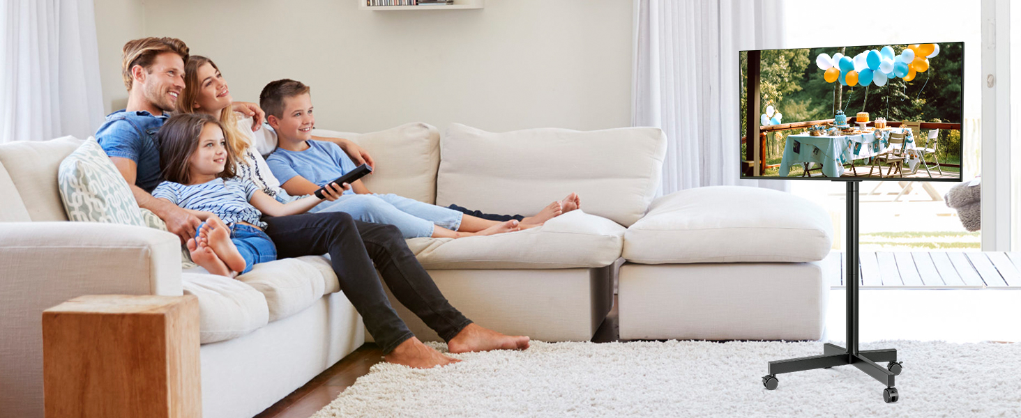 moveable tv stand