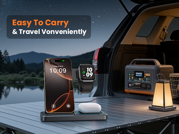 iphone charging station