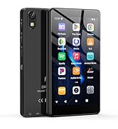 Fanvace 96GB MP3 Player with Bluetooth and Camera, Android 13 MP3 MP4 Players with 4" Touchscreen...