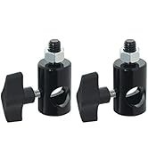 WELLMAKING 2PCS Rapid Adapter Convert with 3/8" Screw DSLR Mount Bracket Multi Functional Mount B...