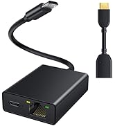 ELECTOP Ethernet Adapter for Fire TV Stick, Micro USB to RJ45 Ethernet Network Adapter Compatible...