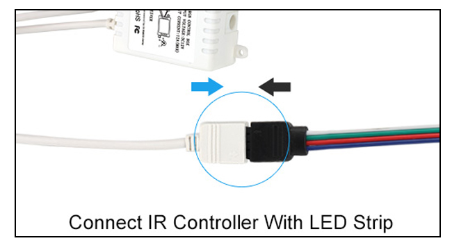 Remote Control for RGB LED Strip Lights 