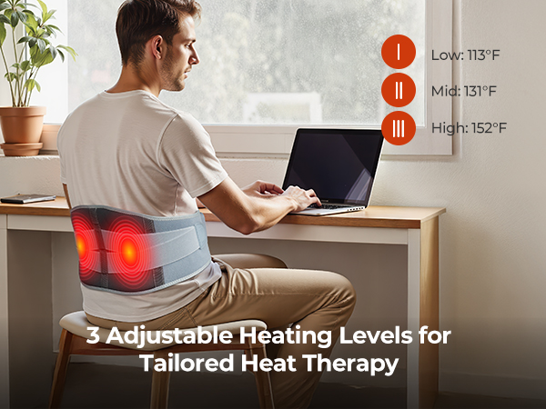 heating pad for back pain relief rechargeable heating pad