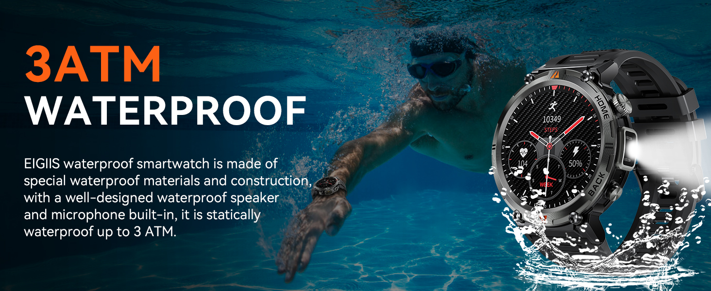 3ATM WATERPROOF