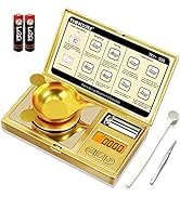 THINKSCALE Milligram Scale, 50g/0.001g High Precision Mg Scale, Jewelry Scale with Tare, 6 Unit P...