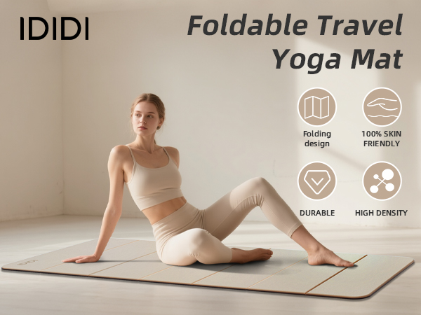Foldable Travel Yoga Mat